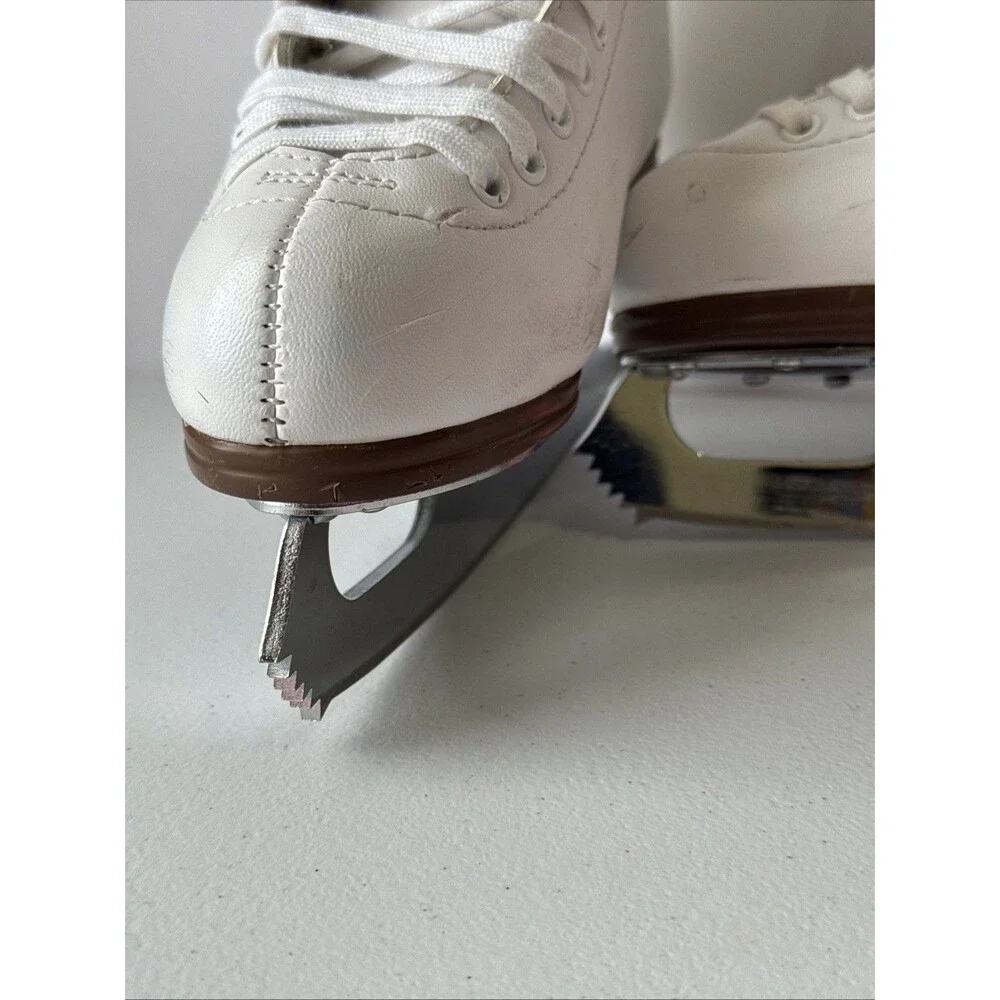 Jackson Excel Figure Ice Skates Mark II 1291 White Kids Size 3.5C - Picture 11 of 16